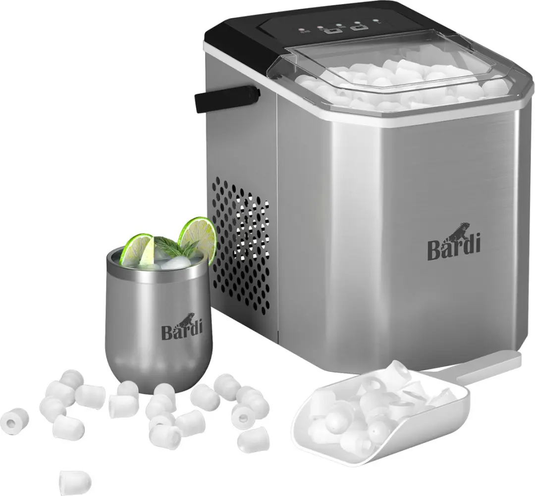 Bardi 1.3L Deluxe IJsblokjesmachine Square