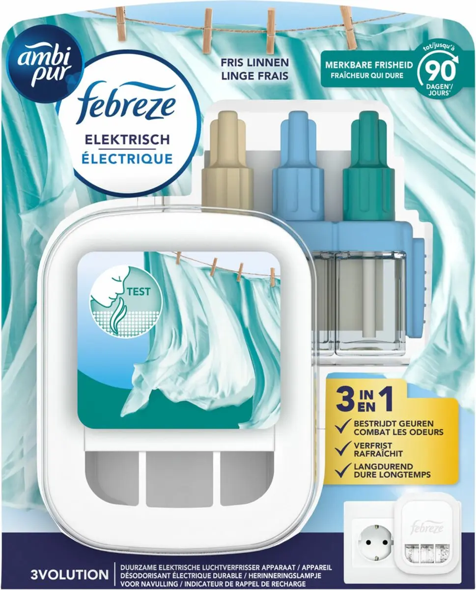 Ambi Pur 3volution Fresh Linnen Starterkit 20ml