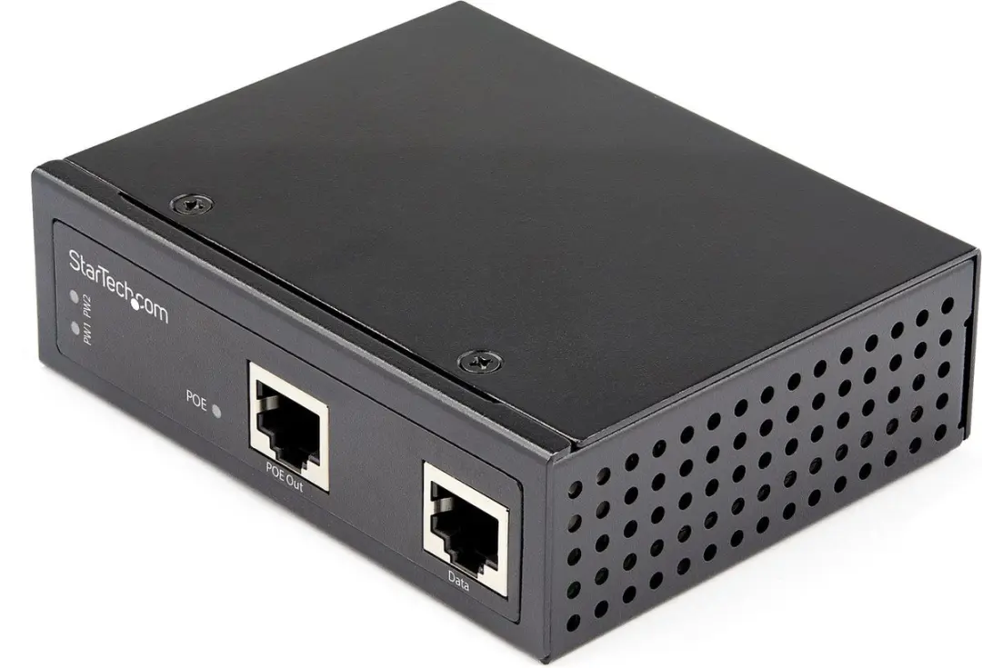 StarTech Industrial Gigabit PoE Injector 90W UPoE