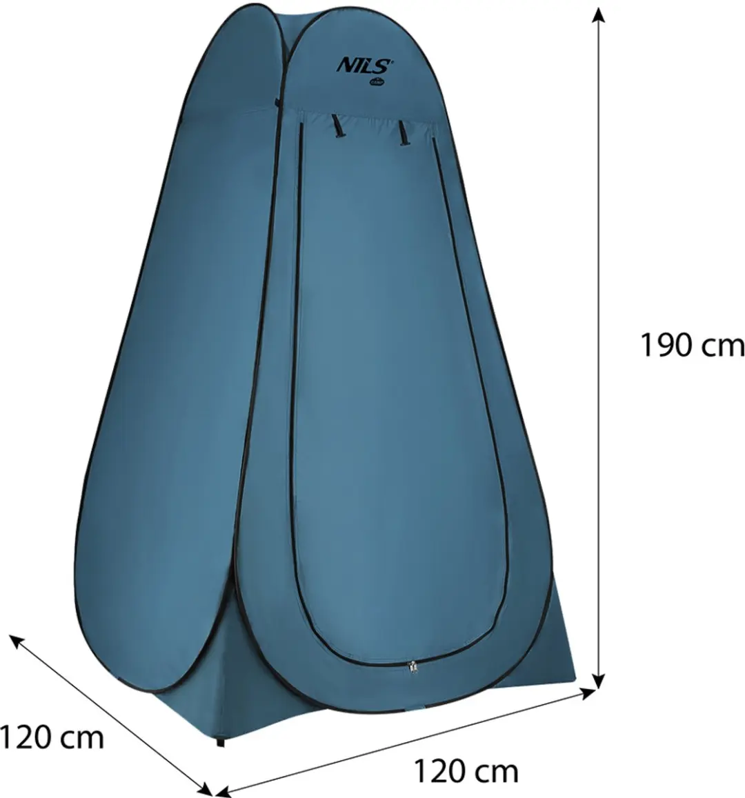 Nils Camp NC1706 Privecabine - Turquoise - Waterdicht UV-bescherming