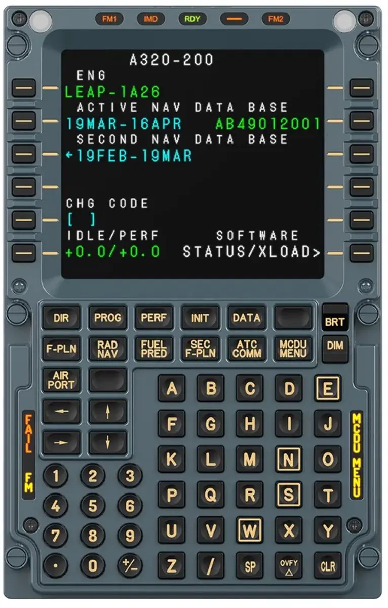 Moza Racing MA3F Flight Computer Display