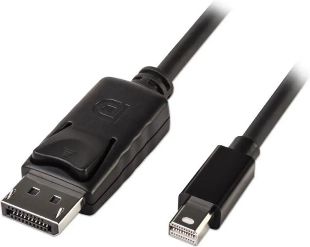 Lindy 41648 DisplayPort-kabel Mini-DP naar DP - Zwart - afbeelding 6 van 6