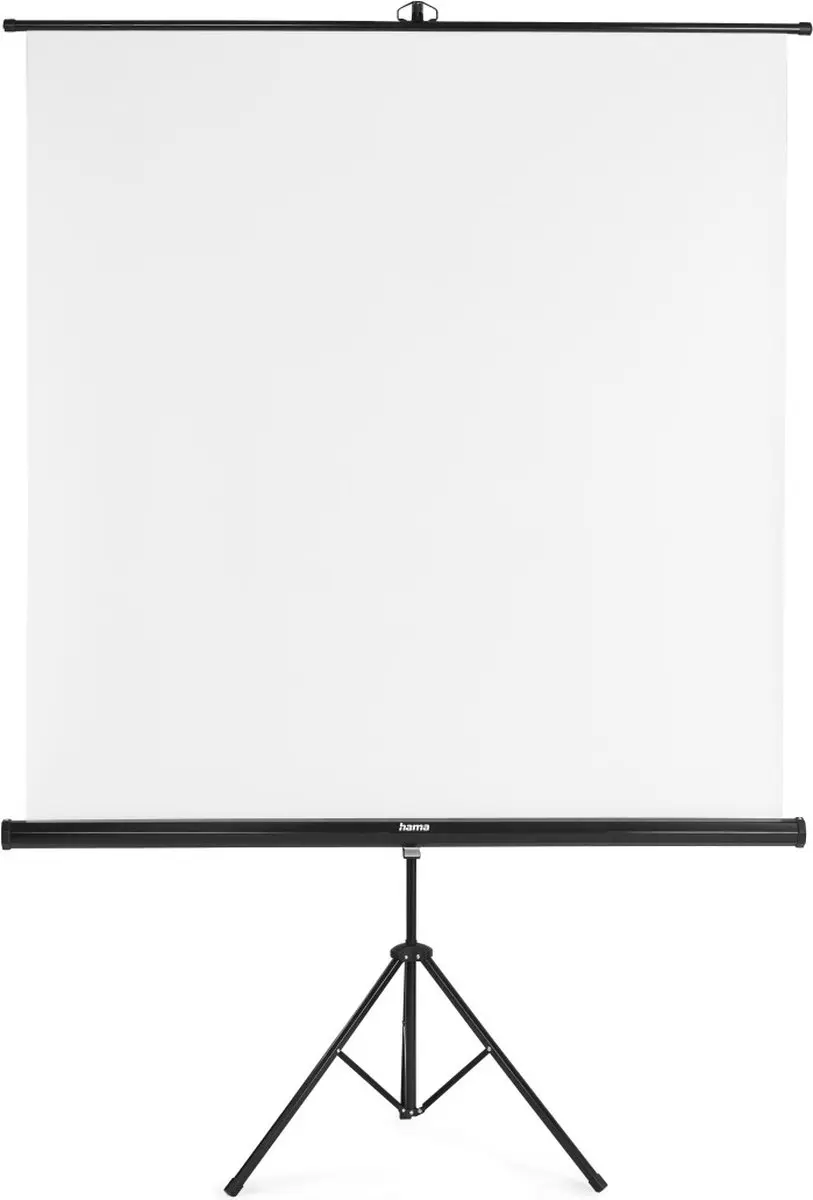 Hama Scherm met statief, 155 x 155 cm, 2in1, mobiele set, telescopische buis, wi