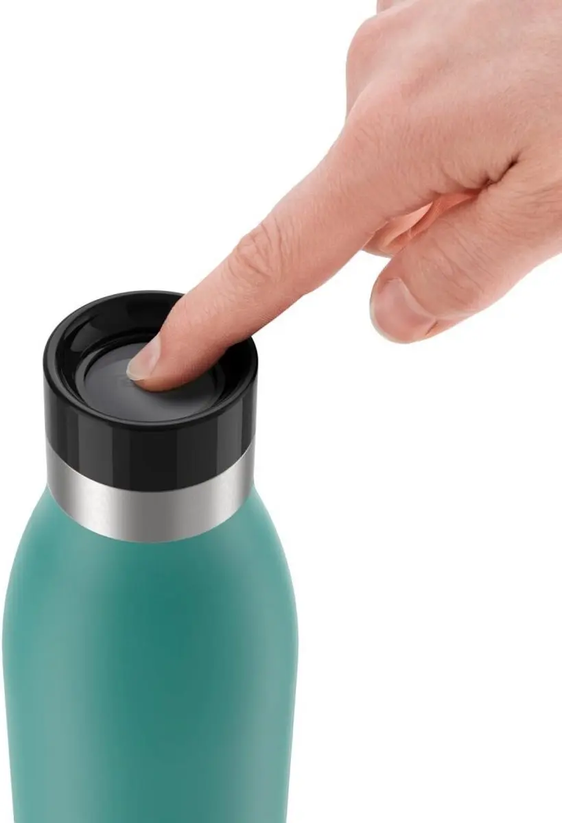 Emsa Bludrop Basic Isoleerdrinkfles 0.5L - Groen - afbeelding 3 van 3