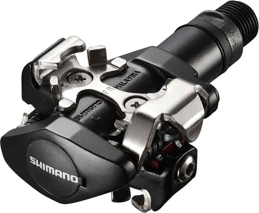 Shimano PD-M505 SPD Pedalen - inclusief schoenplaatjes - Zwart - afbeelding 2 van 6