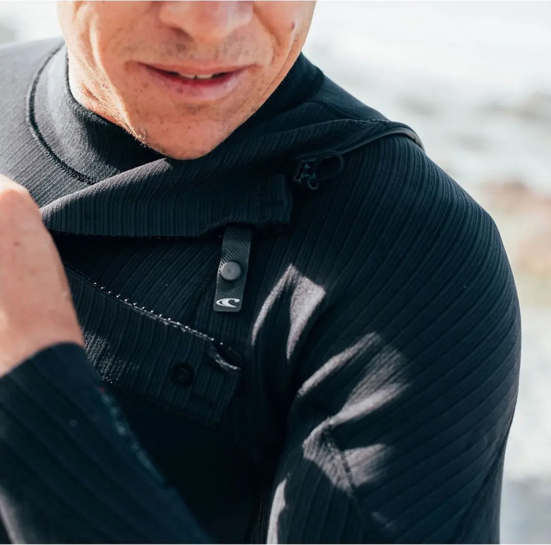 O'Neill Hyperfreak 5/4 Wetsuit - Maat 48/S - Zwart - afbeelding 3 van 5