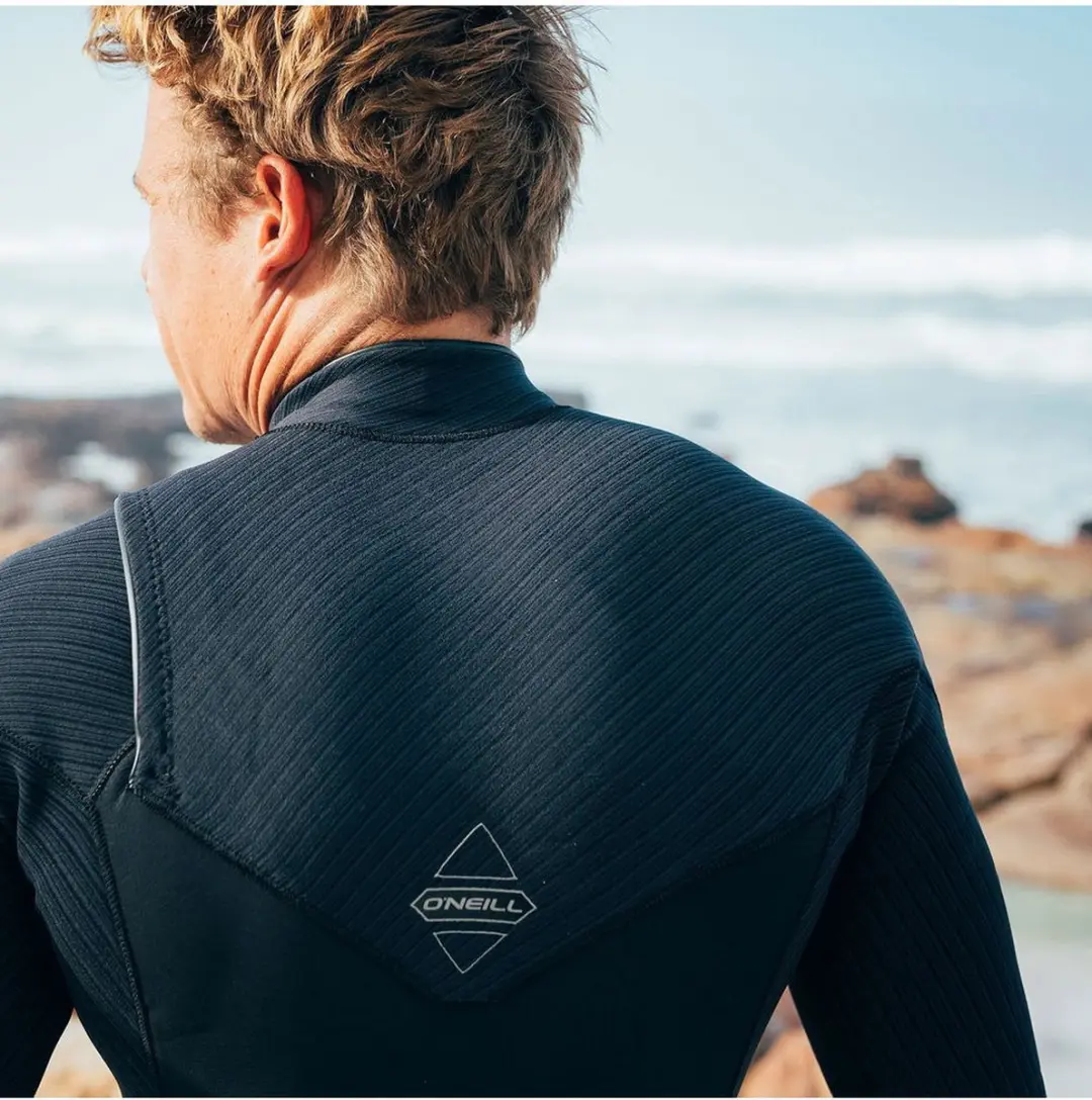 O'Neill Hyperfreak 5/4 Wetsuit - Maat 48/S - Zwart - afbeelding 4 van 5