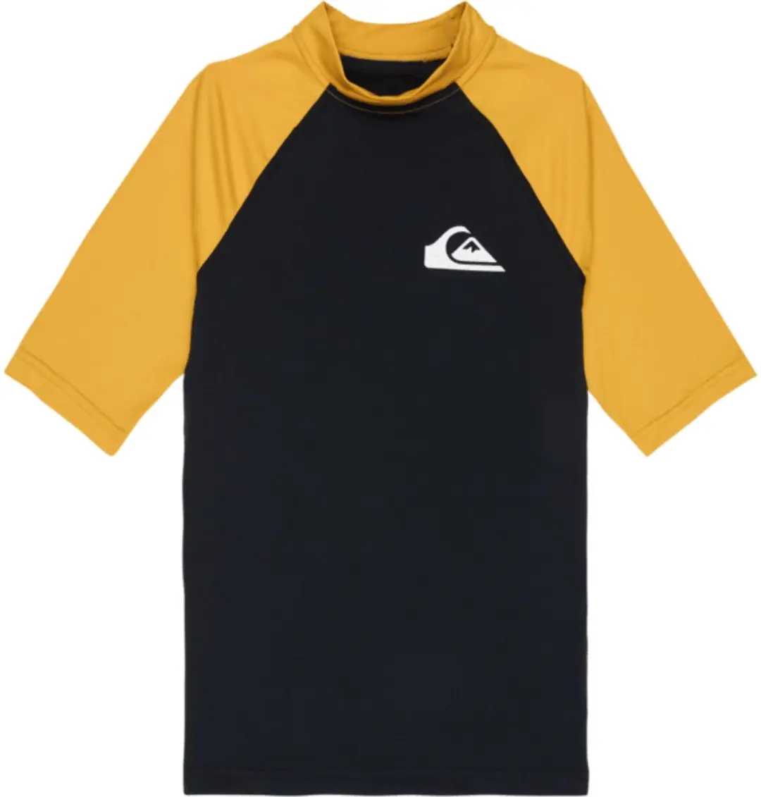 2026 Quiksilver Junior Everyday UPF50 Lycra-vest Met Korte Mouwen AQBW