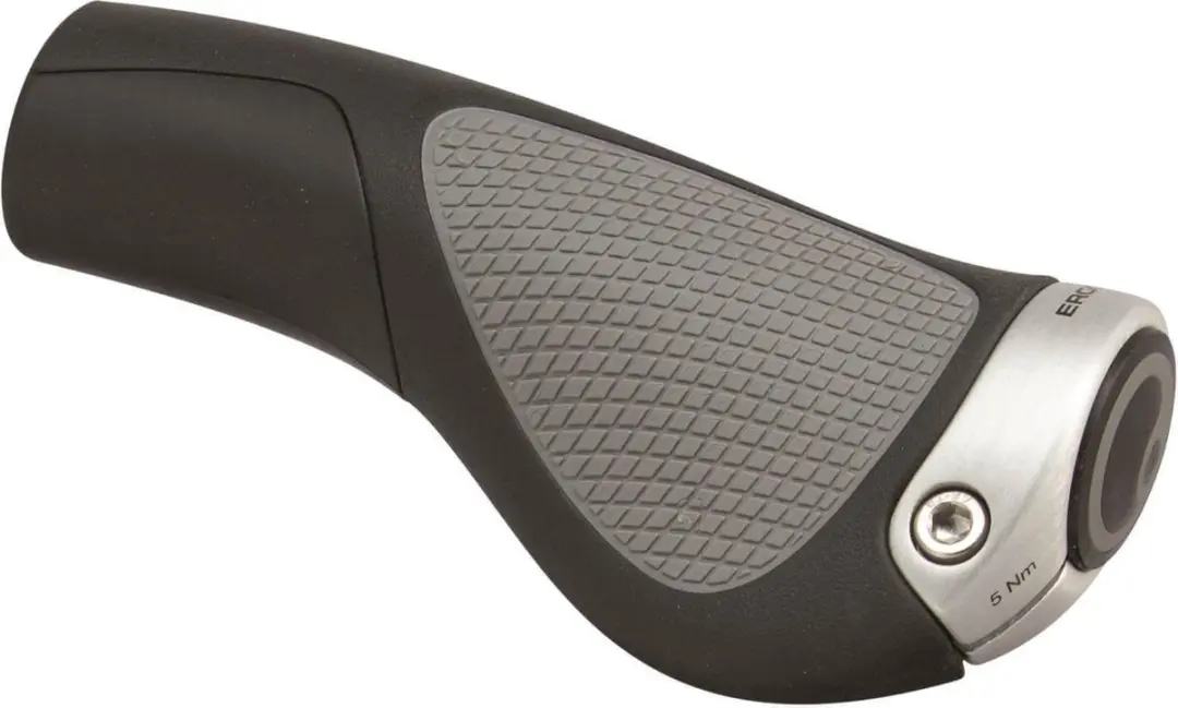 Ergon handvatten GP1-S 128/128 zwart grijs