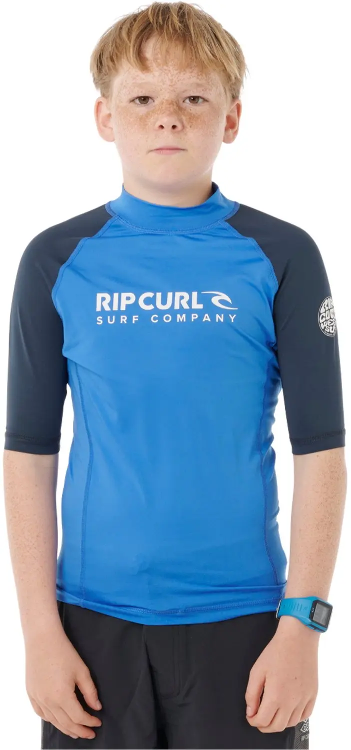 2026 Rip Curl Junior Shock UPF Kortmouwen Lycra Vest