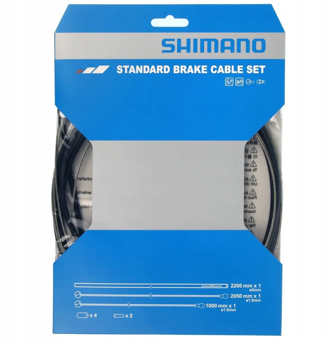 Shimano Remkabel & Panser Set MTB/Race Zwart