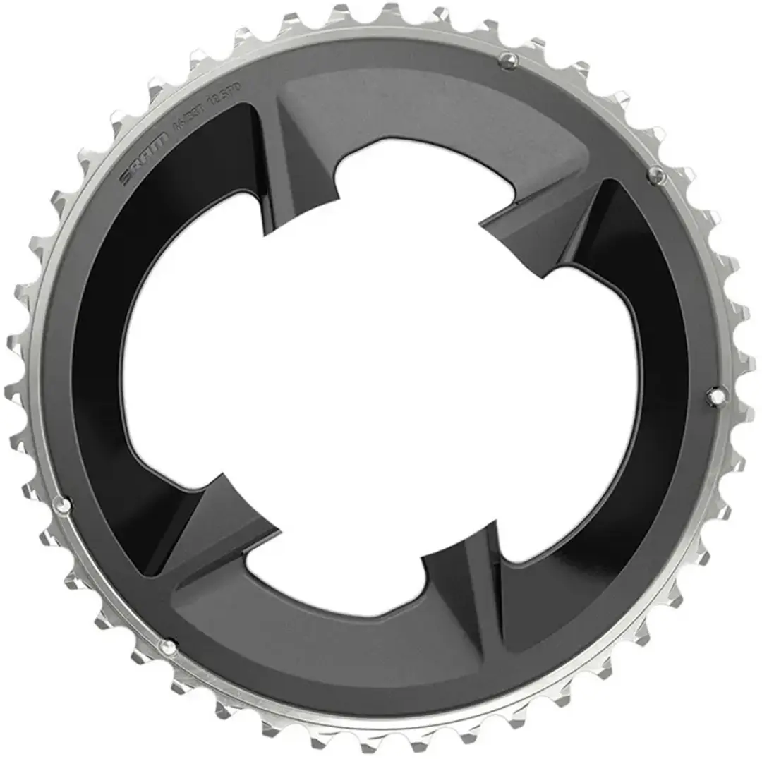 SRAM Road Rival eTap Kettingblad 12-speed 48T 107mm - Zwart - afbeelding 3 van 3
