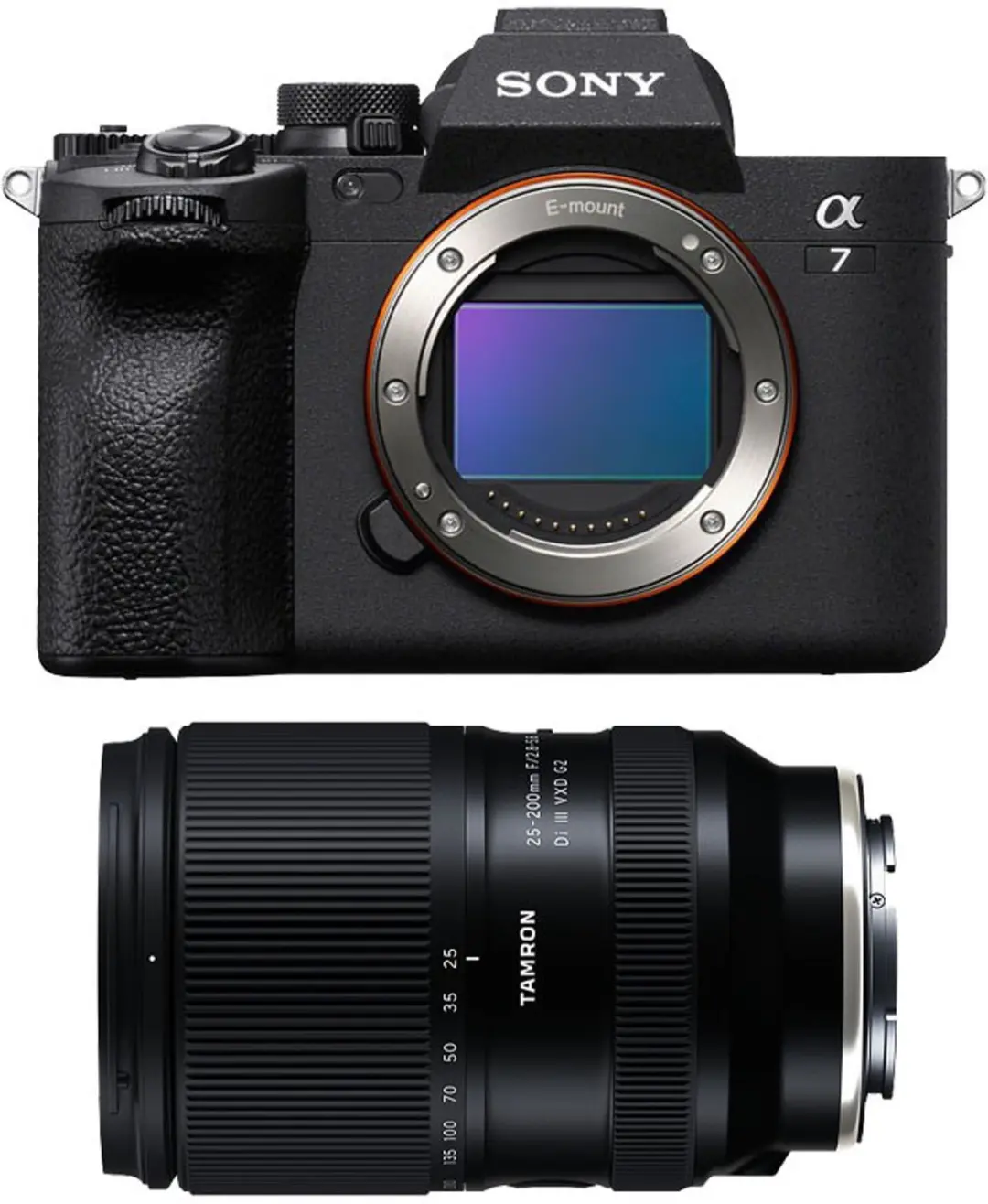 SONY Alpha 7IV + TAMRON Objektiv 25-200mm f/2.8-5.6 Di III VXD G2