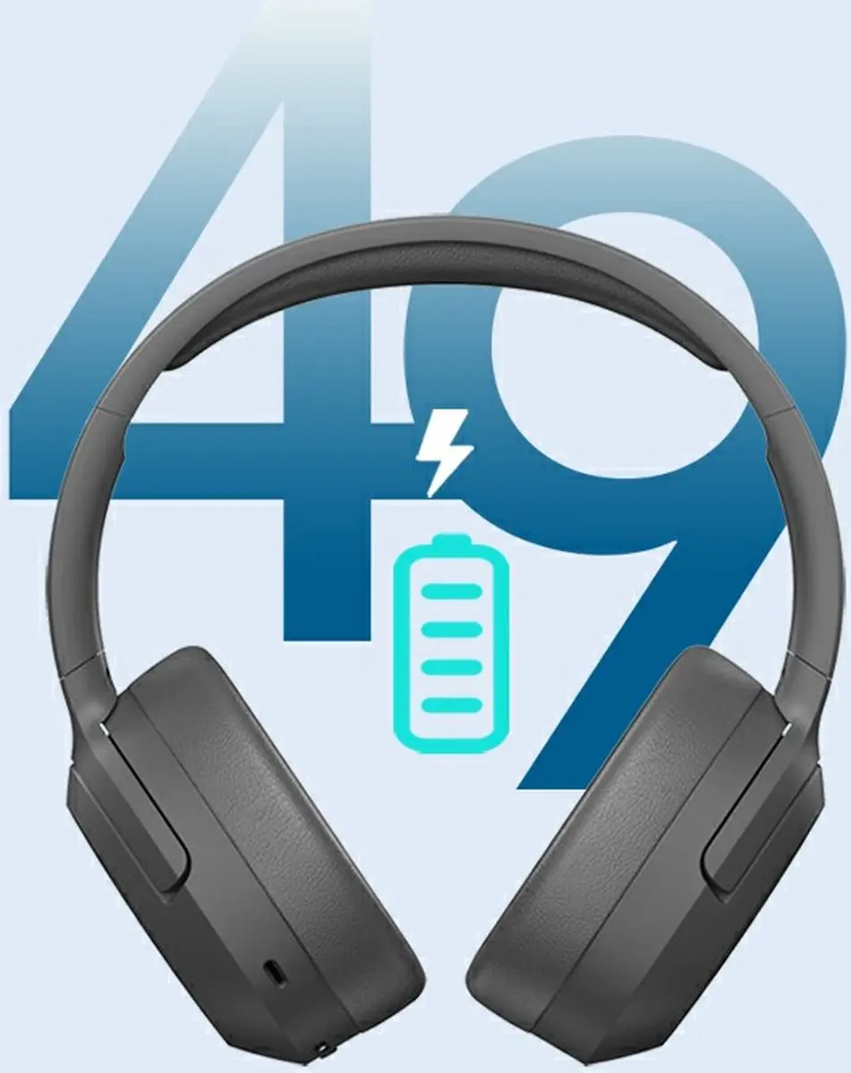 Edifier W820NB Draadloze Over-Ear Koptelefoon - Grijs - afbeelding 6 van 6