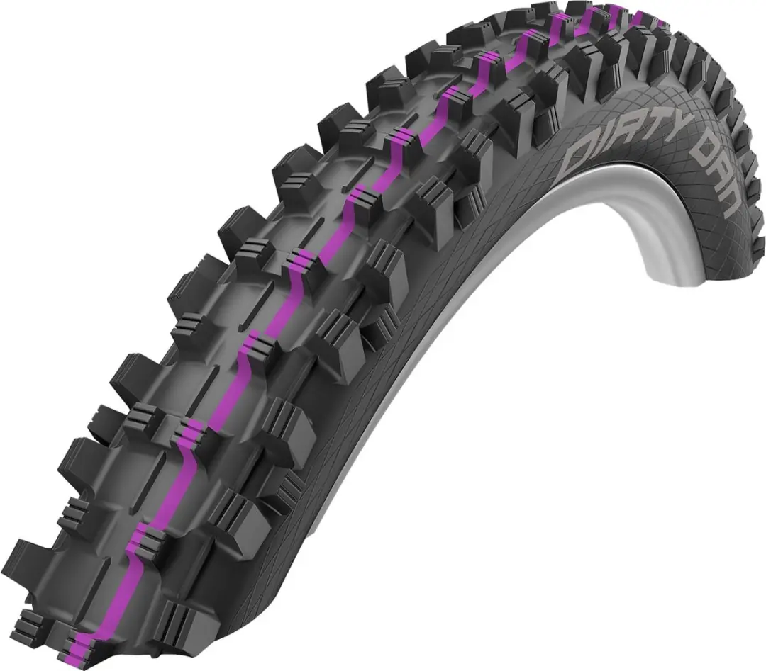 Schwalbe Dirty Dan TLE ADDIX Ultra Soft 27.5x2.35 - Black - afbeelding 3 van 3