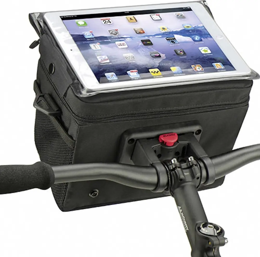 KLICKfix Stuurtas Aventour 6.5L - Zwart - afbeelding 2 van 6