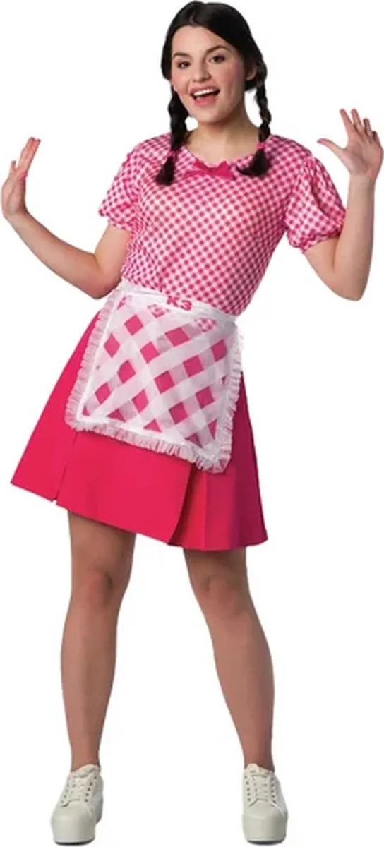 K3 Verkleedjurk De 3 Biggetjes - Maat 38 Roze