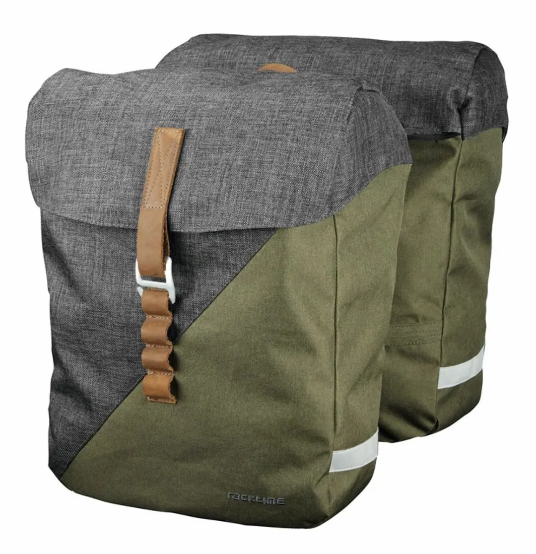 Racktime Heda Dubbele Fietstas 49L - Blauw - afbeelding 3 van 3
