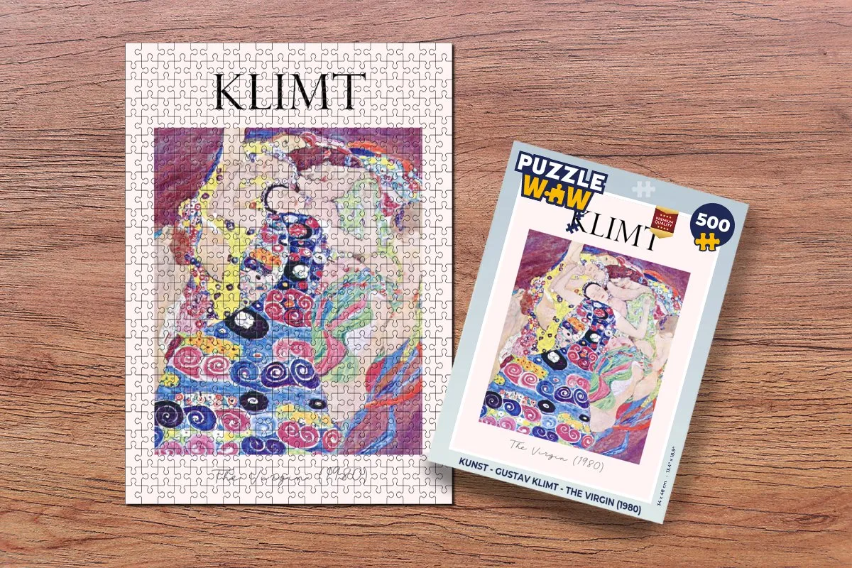 PuzzleWow Gustav Klimt The Virgin Legpuzzel 500 Stuks - Multicolor