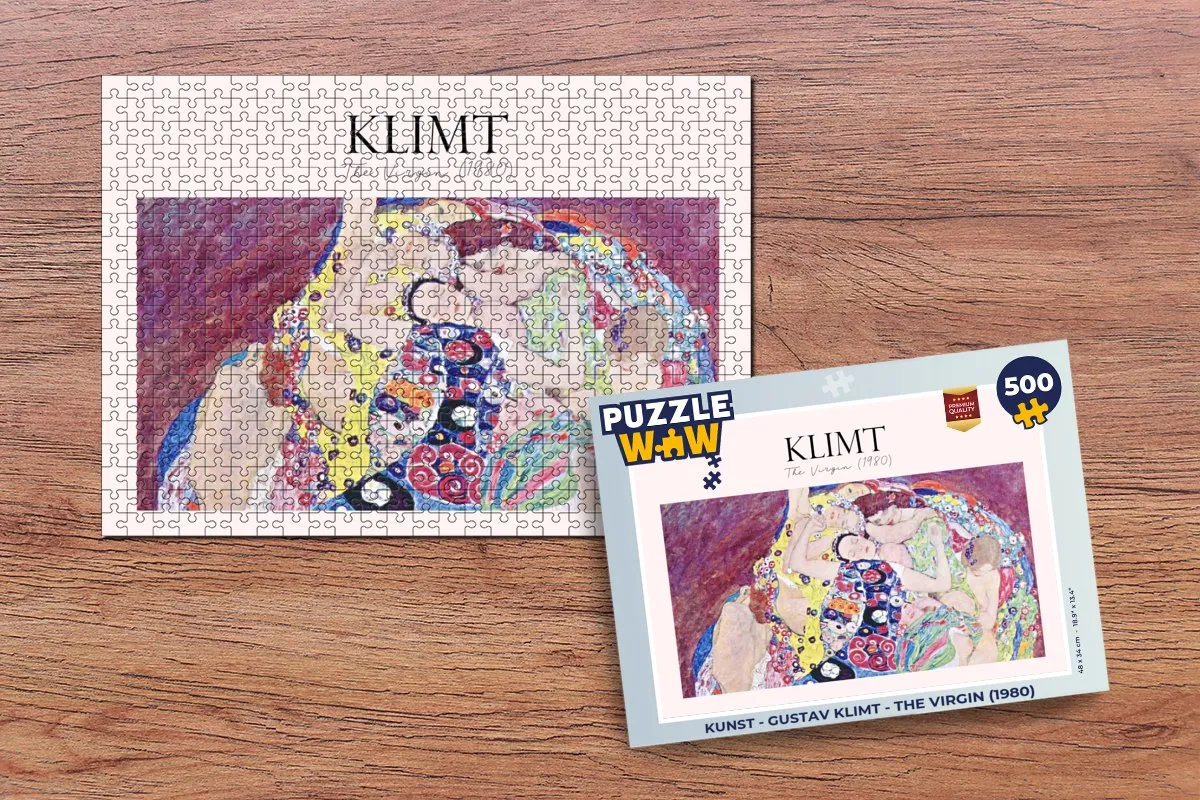 PuzzleWow Gustav Klimt The Virgin Legpuzzel 500 Stuks - Multicolor