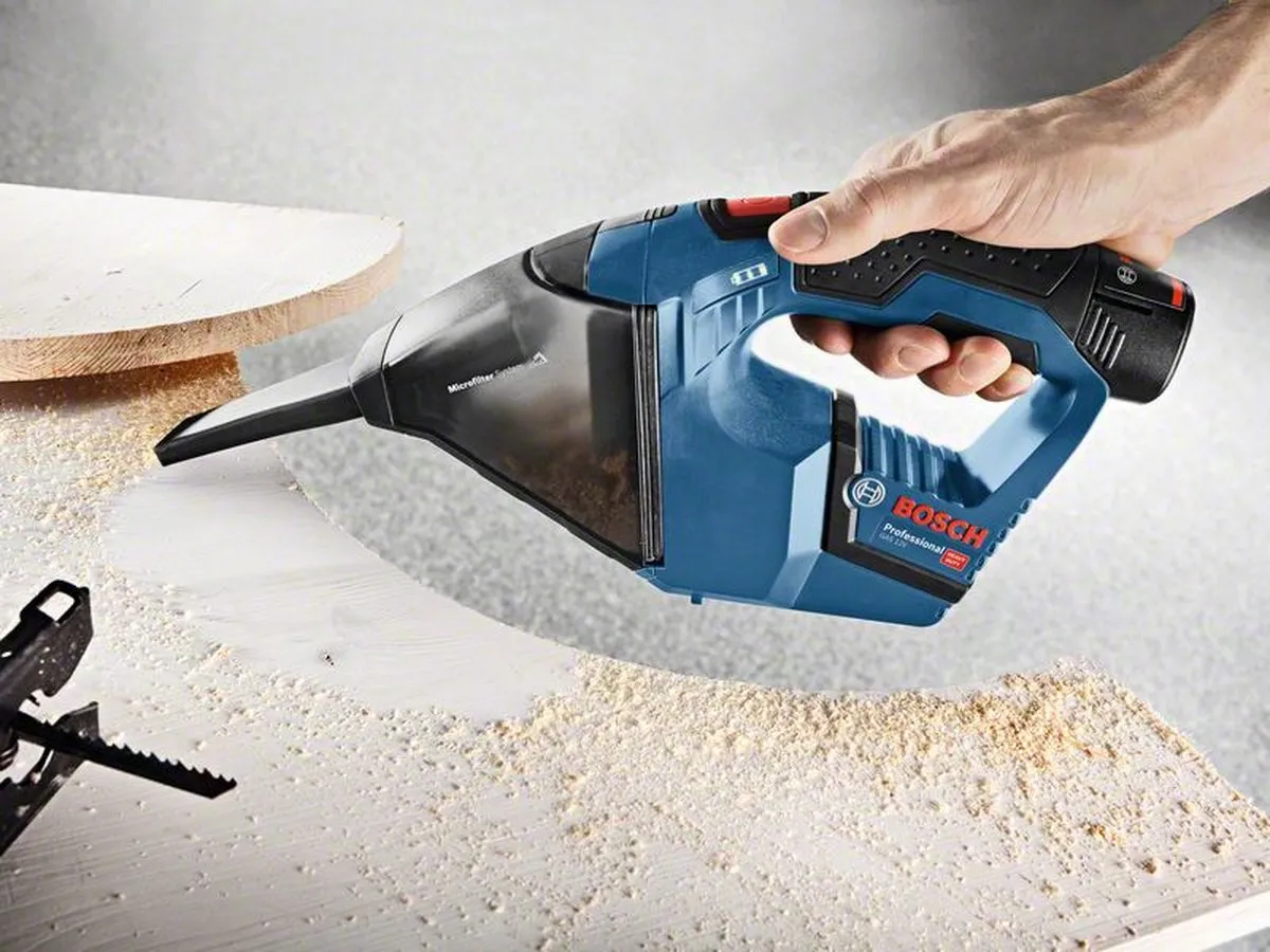 Bosch Professional GAS 12V Kruimelzuiger - 0.35L - 12W
