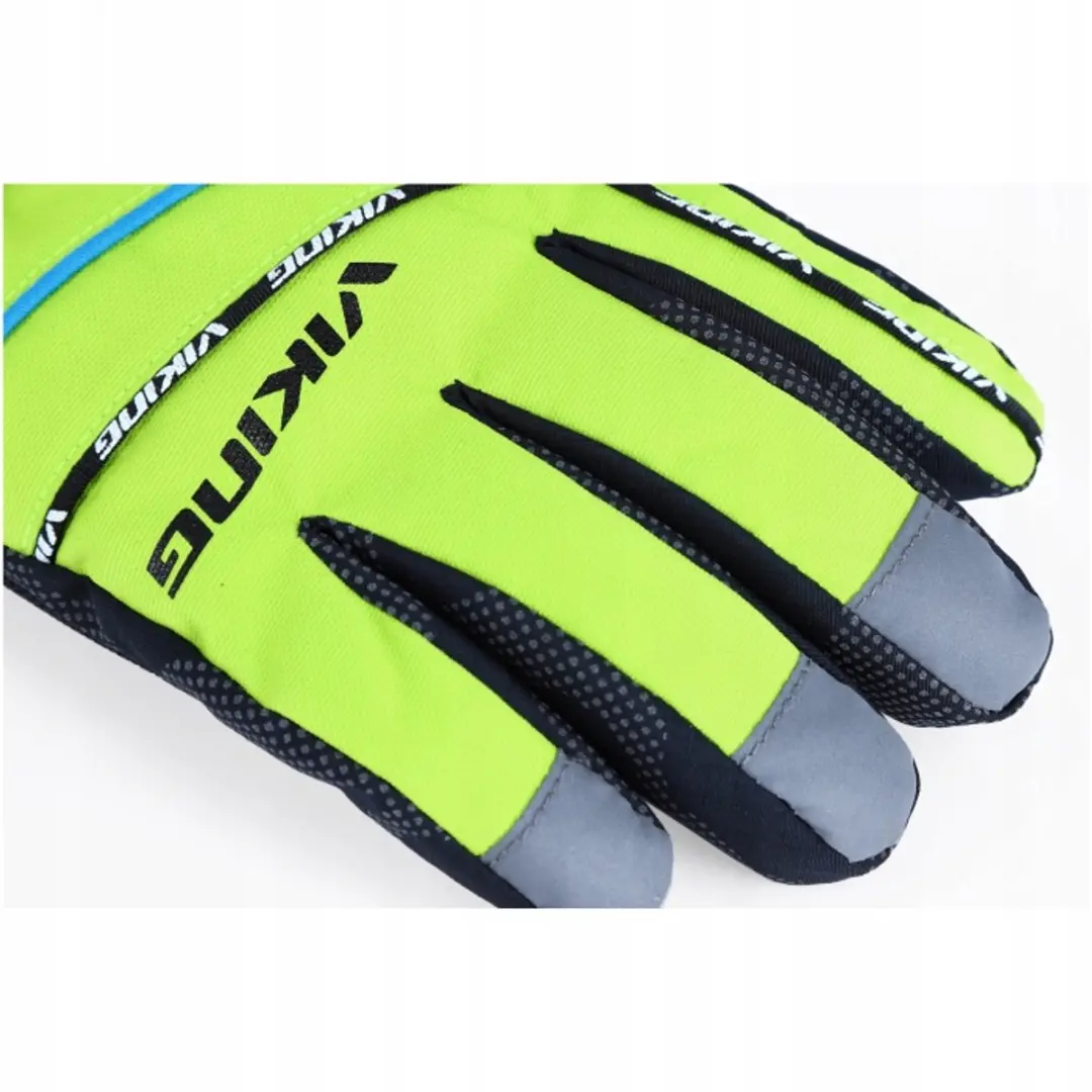 Viking MATE Kinder Skihandschoenen Maat 4 - Limoncello - afbeelding 2 van 5