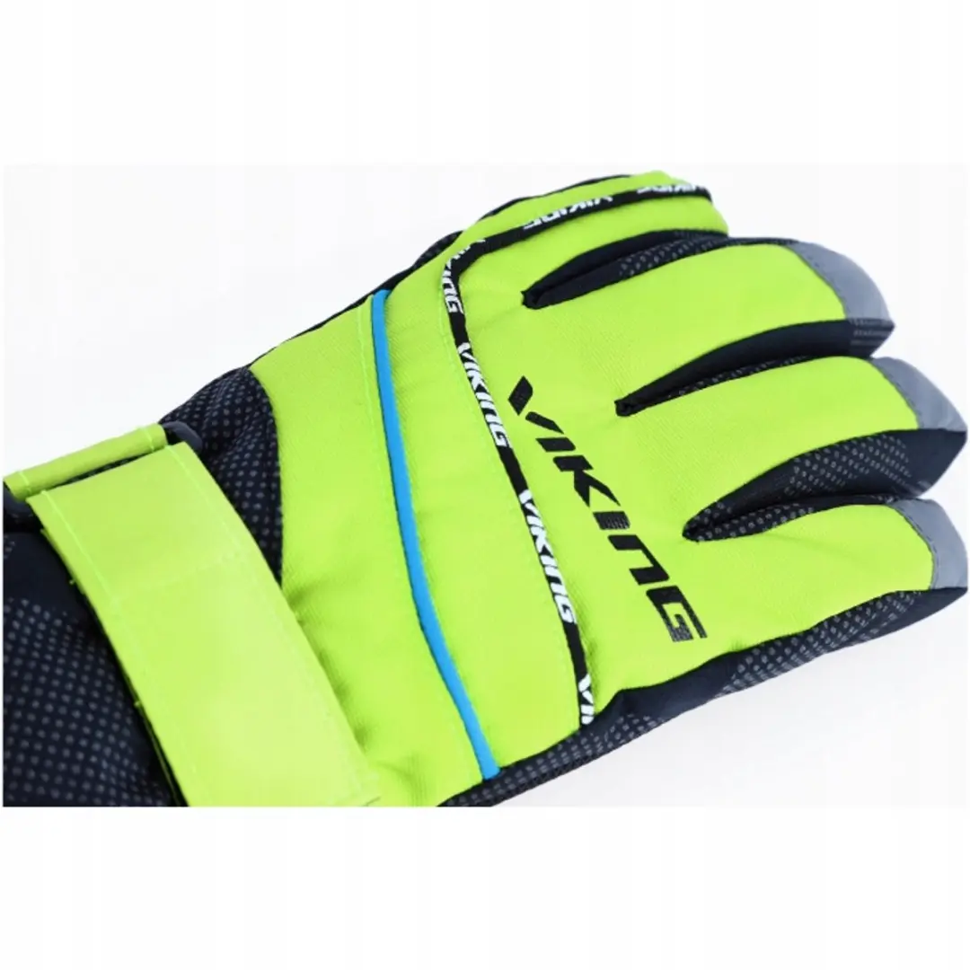 Viking MATE Kinder Skihandschoenen Maat 4 - Limoncello - afbeelding 5 van 5