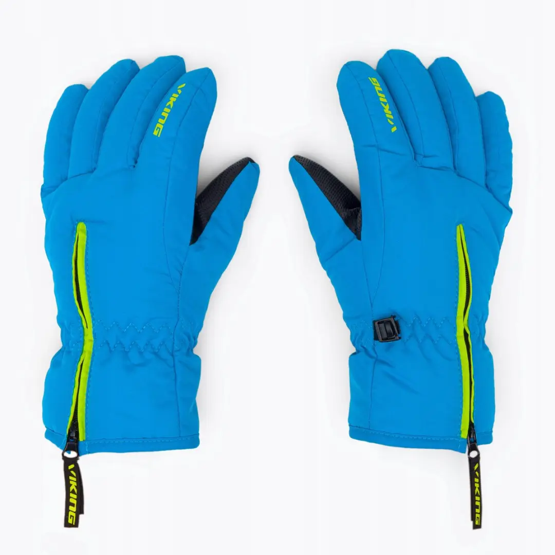 Viking Asti Kinder Skihandschoenen - Maat 5 - Blauw - afbeelding 2 van 5