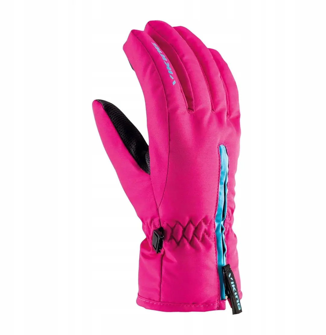 Viking Asti Kinder Skihandschoenen Roze Maat 4
