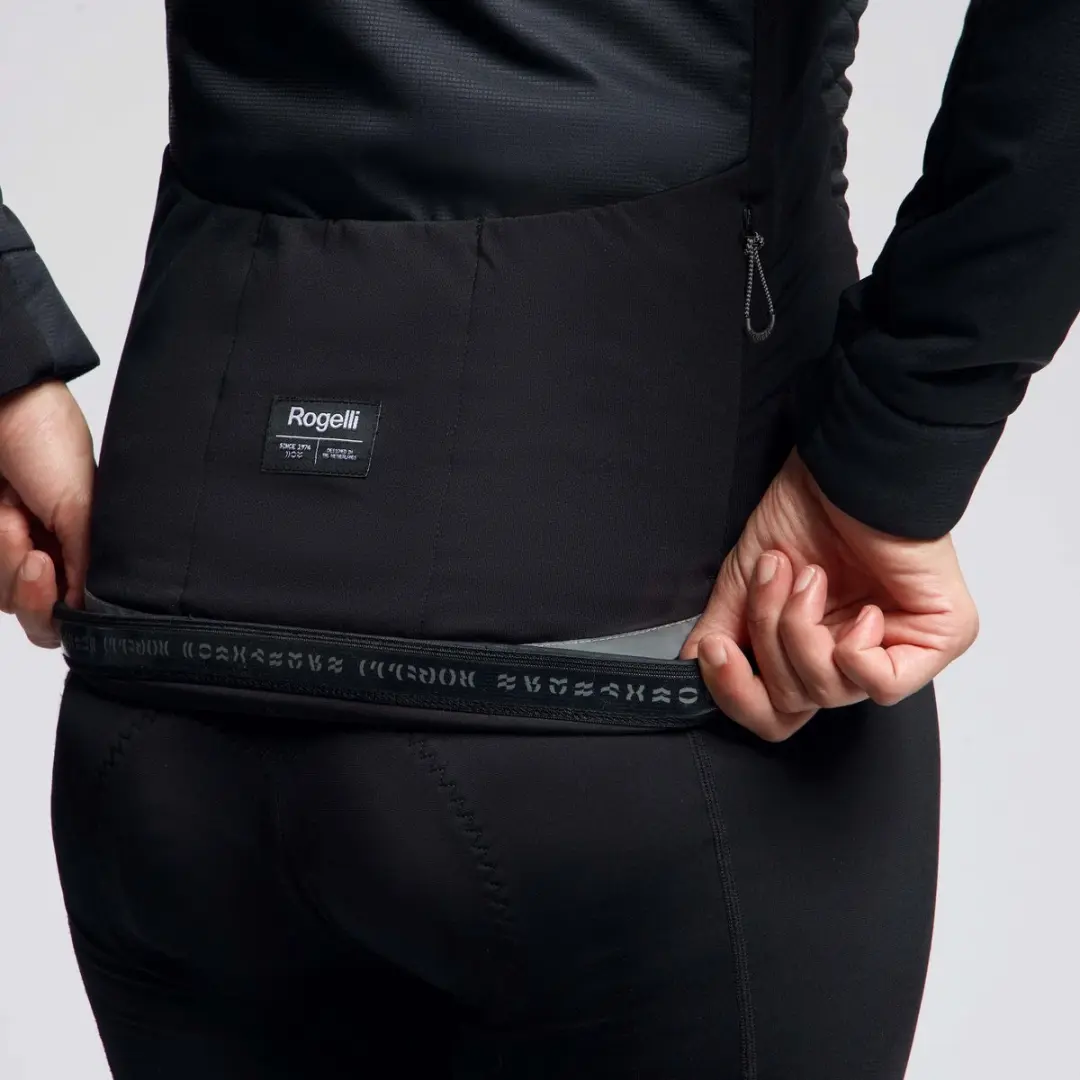 Rogelli Element Dames Fietsjack Winter - Zwart - afbeelding 4 van 6