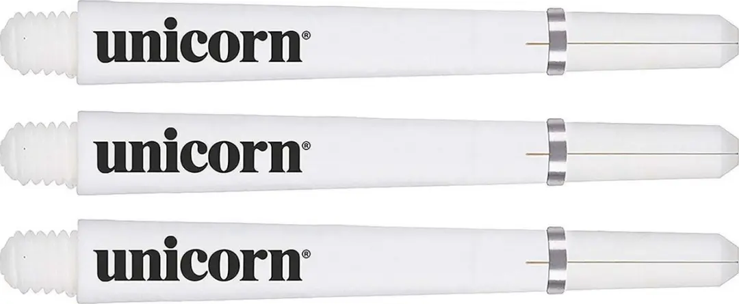 Unicorn Gripper 3 Dart Shafts Wit - 3 stuks - afbeelding 2 van 5