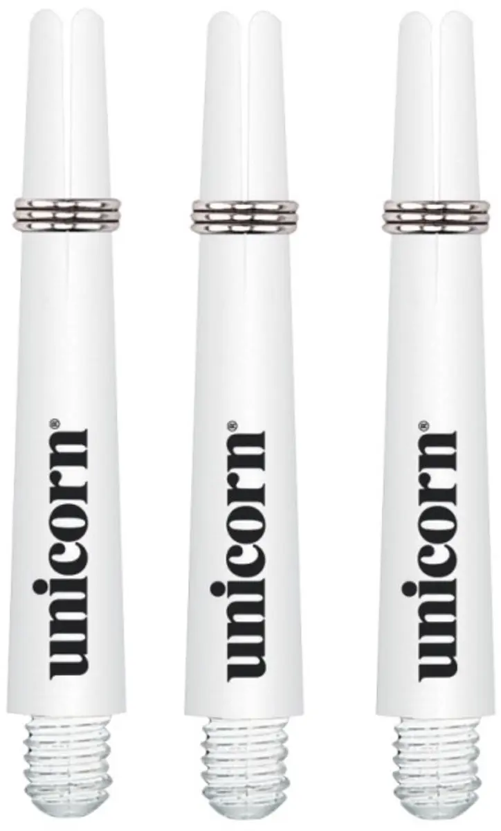 Unicorn Gripper 3 Dart Shafts Wit - 3 stuks - afbeelding 3 van 5