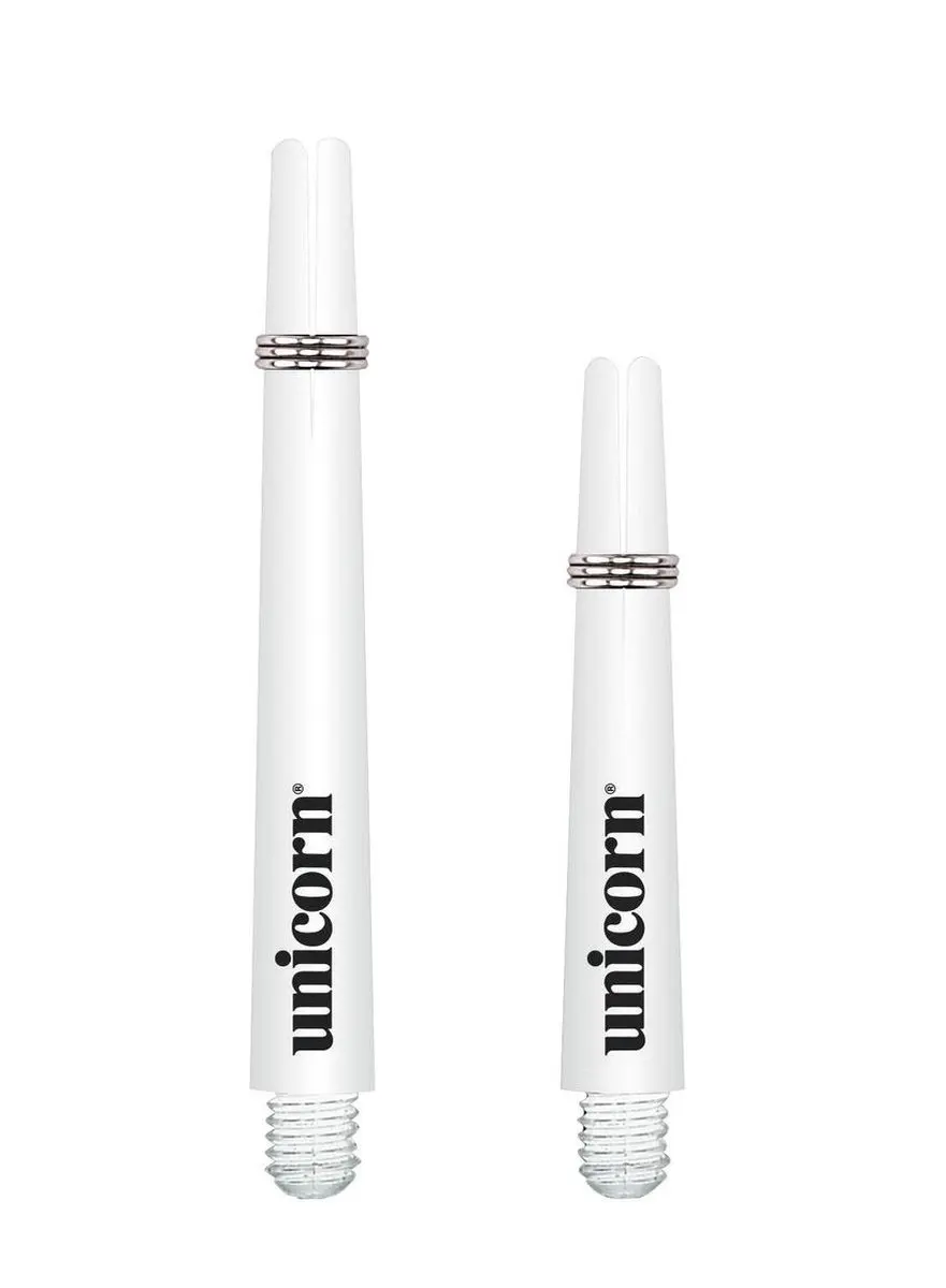 Unicorn Gripper 3 Dart Shafts Wit - 3 stuks - afbeelding 4 van 5