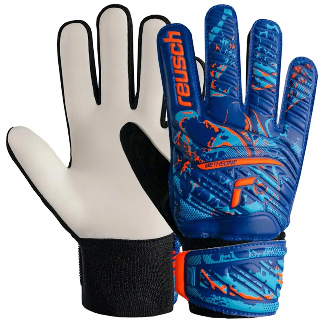 Reusch Attrakt Starter Solid Junior Keepershandschoenen Maat 6,5 Blauw