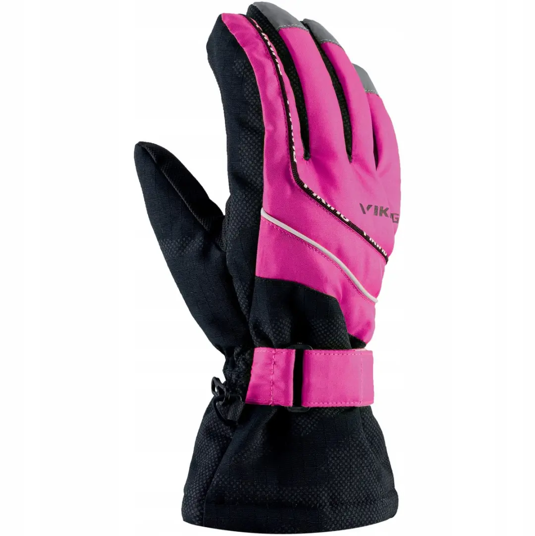 Viking MATE Kinder Skihandschoenen Roze Maat 3