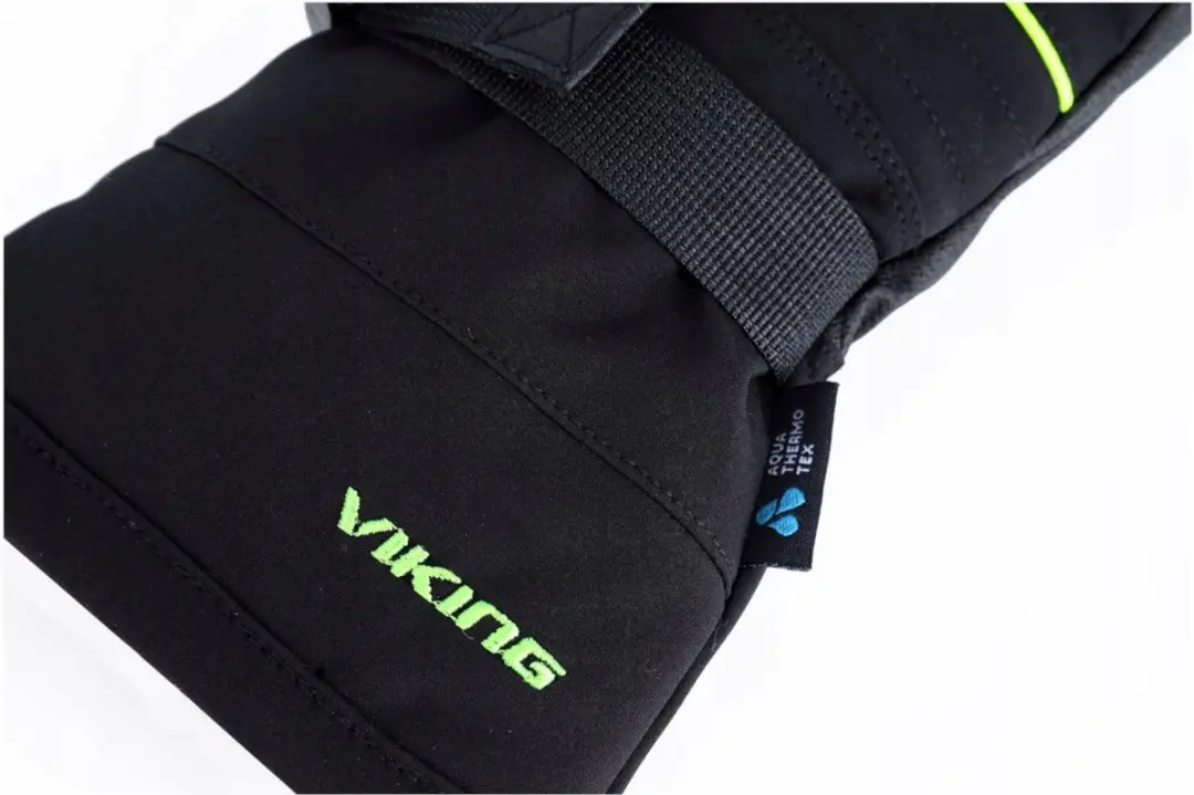 Viking Bormio Ski Handschoenen Heren Maat 8 - Zwart - afbeelding 3 van 5