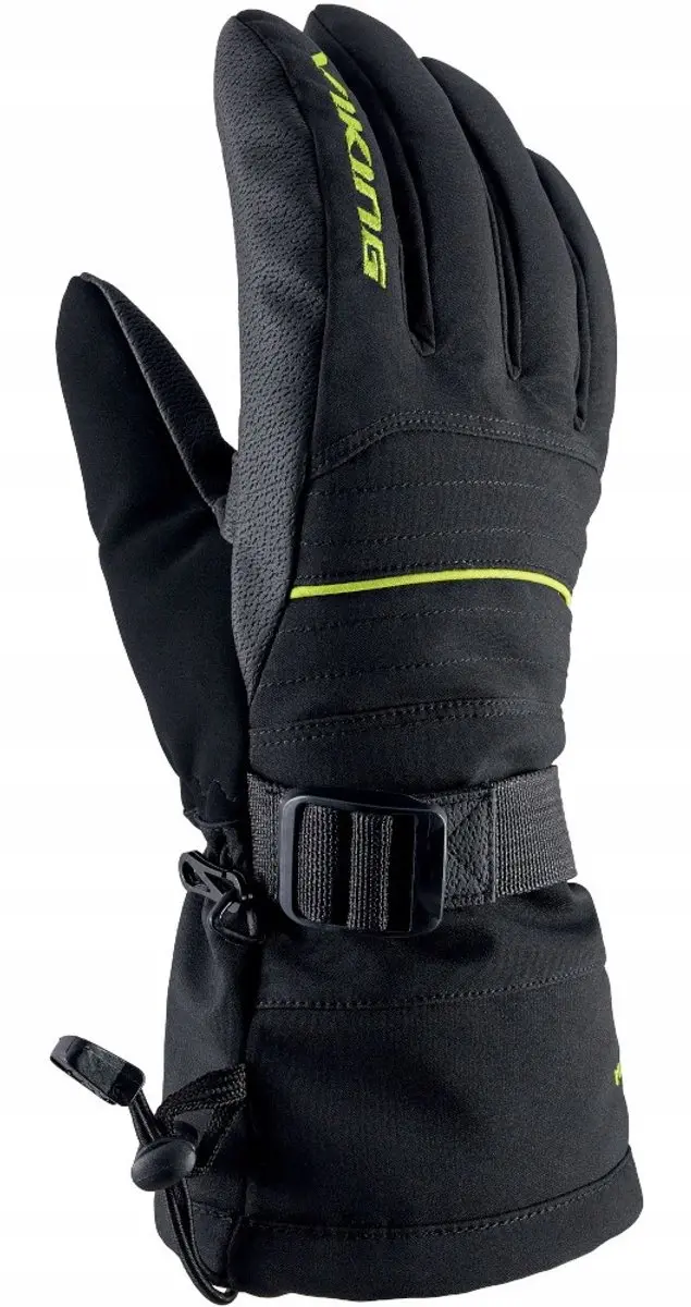Viking Bormio Ski Handschoenen Heren Maat 8 - Zwart - afbeelding 5 van 5