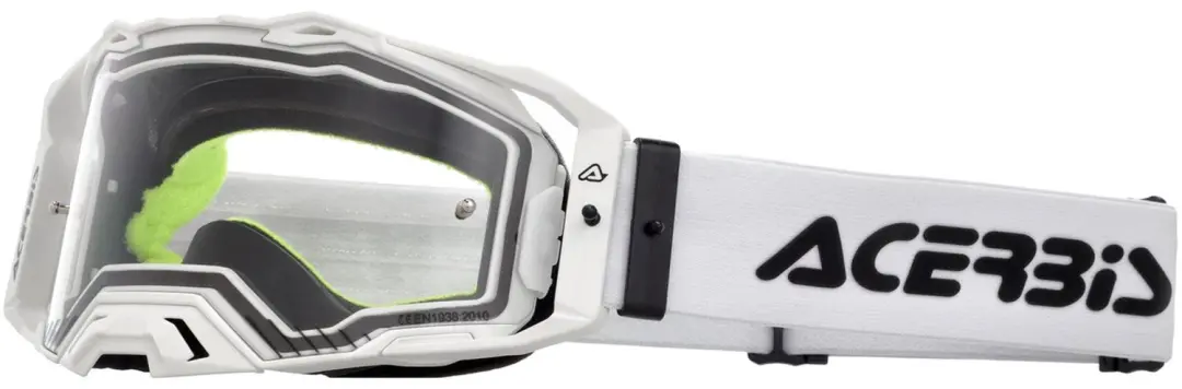 Acerbis Vulcan Cross Enduro Motorcross Bril Wit