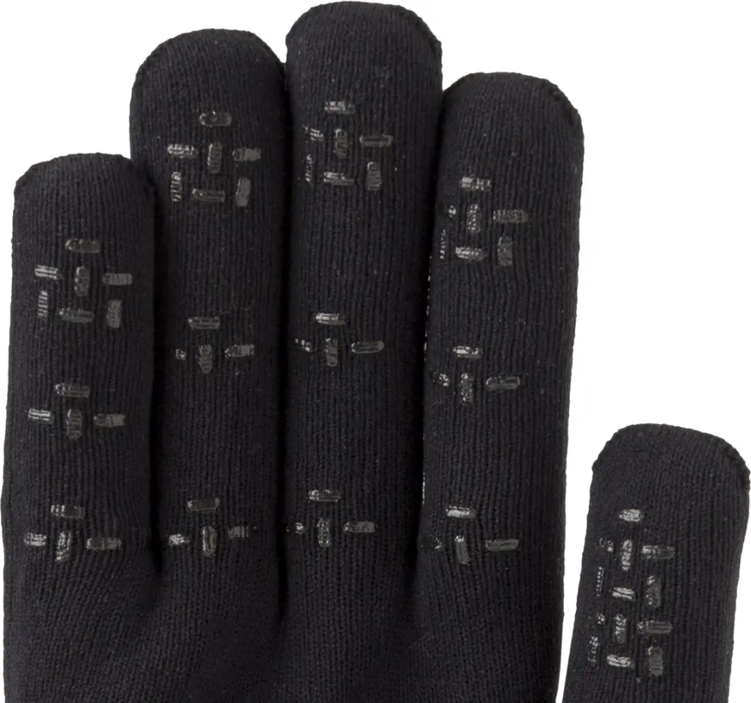 AGU Merino Knit Handschoenen Essential Waterproof - Zwart S - afbeelding 5 van 6