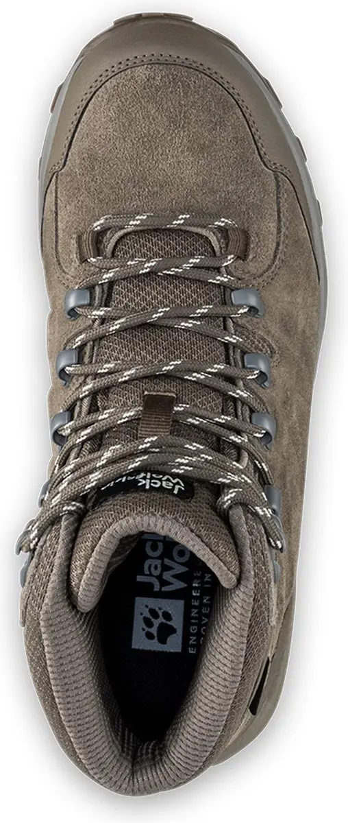 Jack Wolfskin Refugio Texapore Mid W Dames Wandelschoenen 39 - Chestnut - afbeelding 5 van 6