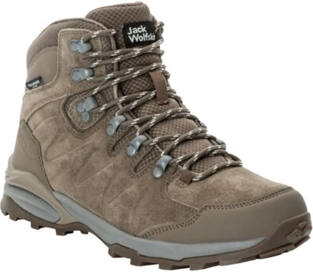 Jack Wolfskin Refugio Texapore Mid W Dames Wandelschoenen 39 - Chestnut - afbeelding 3 van 6
