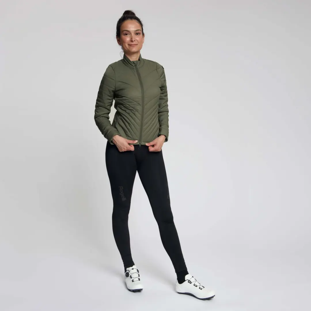 Rogelli Element Dames Fietsjack Winter - Groen - afbeelding 4 van 6