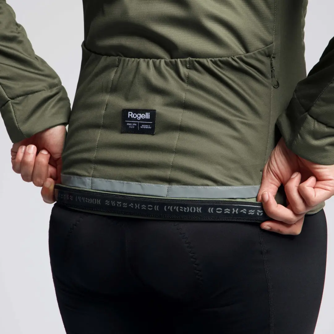 Rogelli Element Dames Fietsjack Winter - Groen - afbeelding 6 van 6