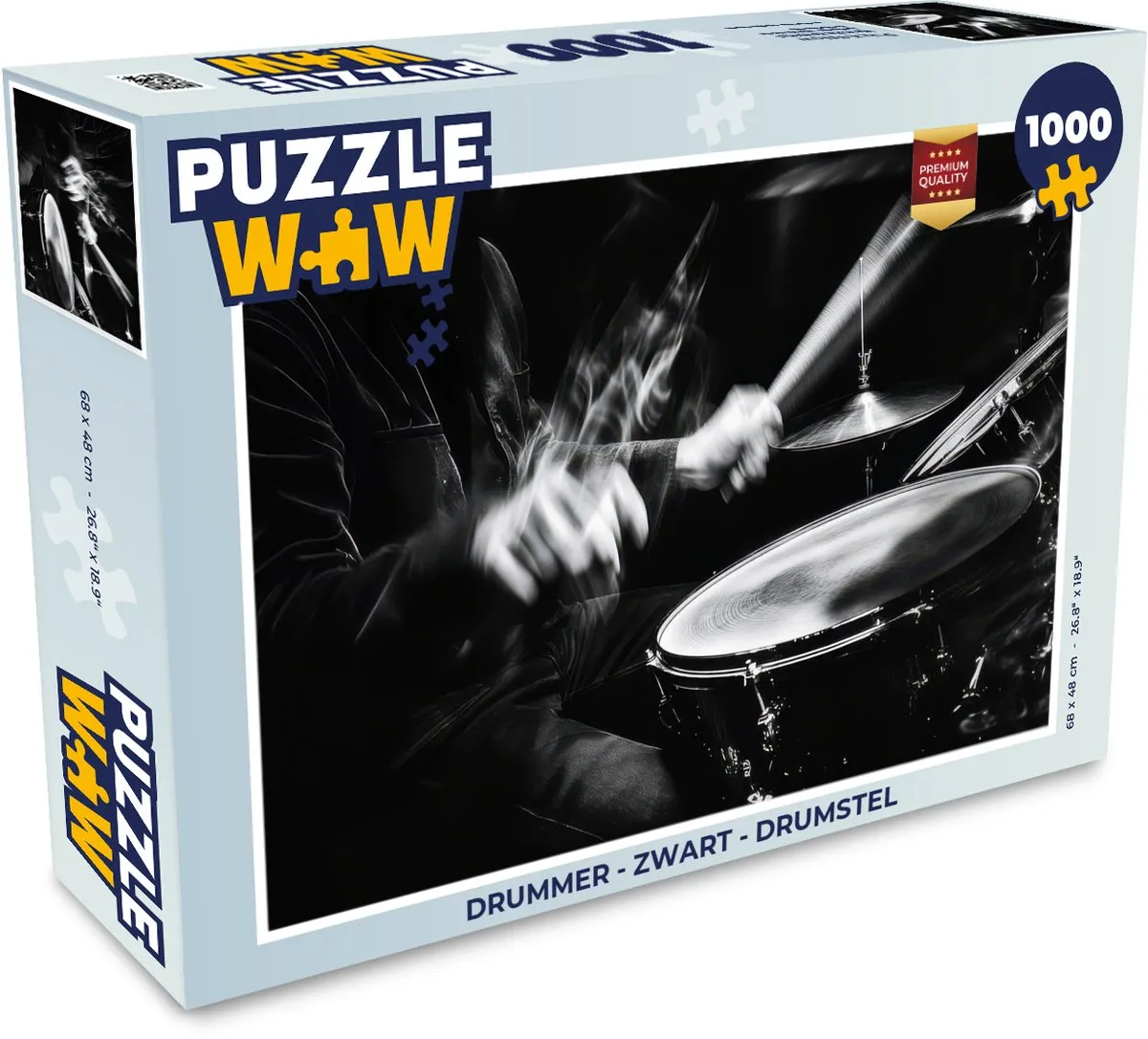 PuzzleWow Drummer Legpuzzel 1000 Stuks