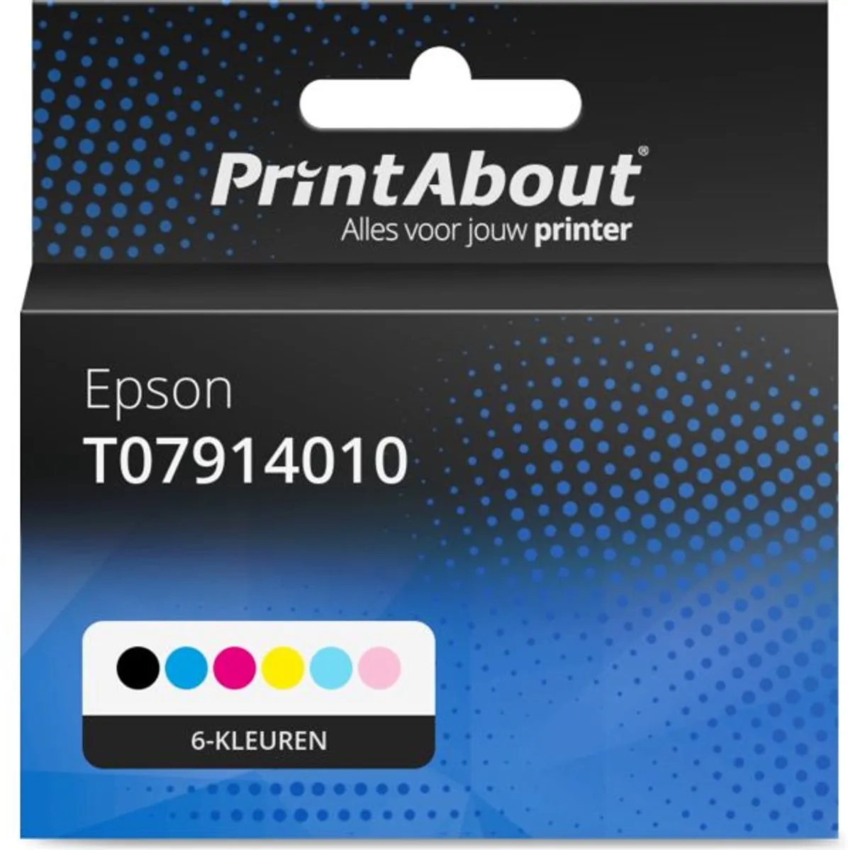 PrintAbout T07914010-PA2 Inktcartridge 6 Kleuren