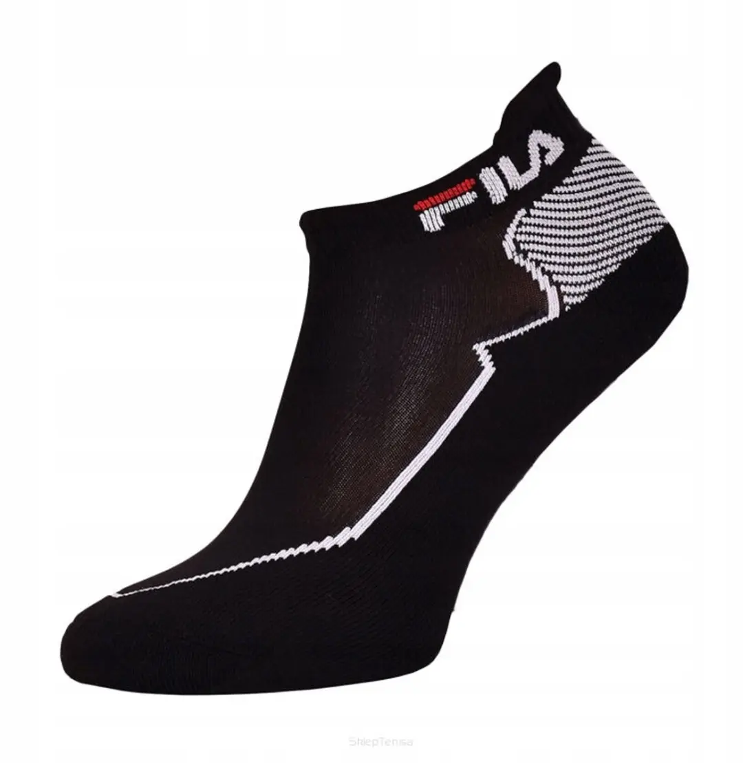 Fila Performance Sportsokken Kort Zwart Maat 43-46 (1 Paar)