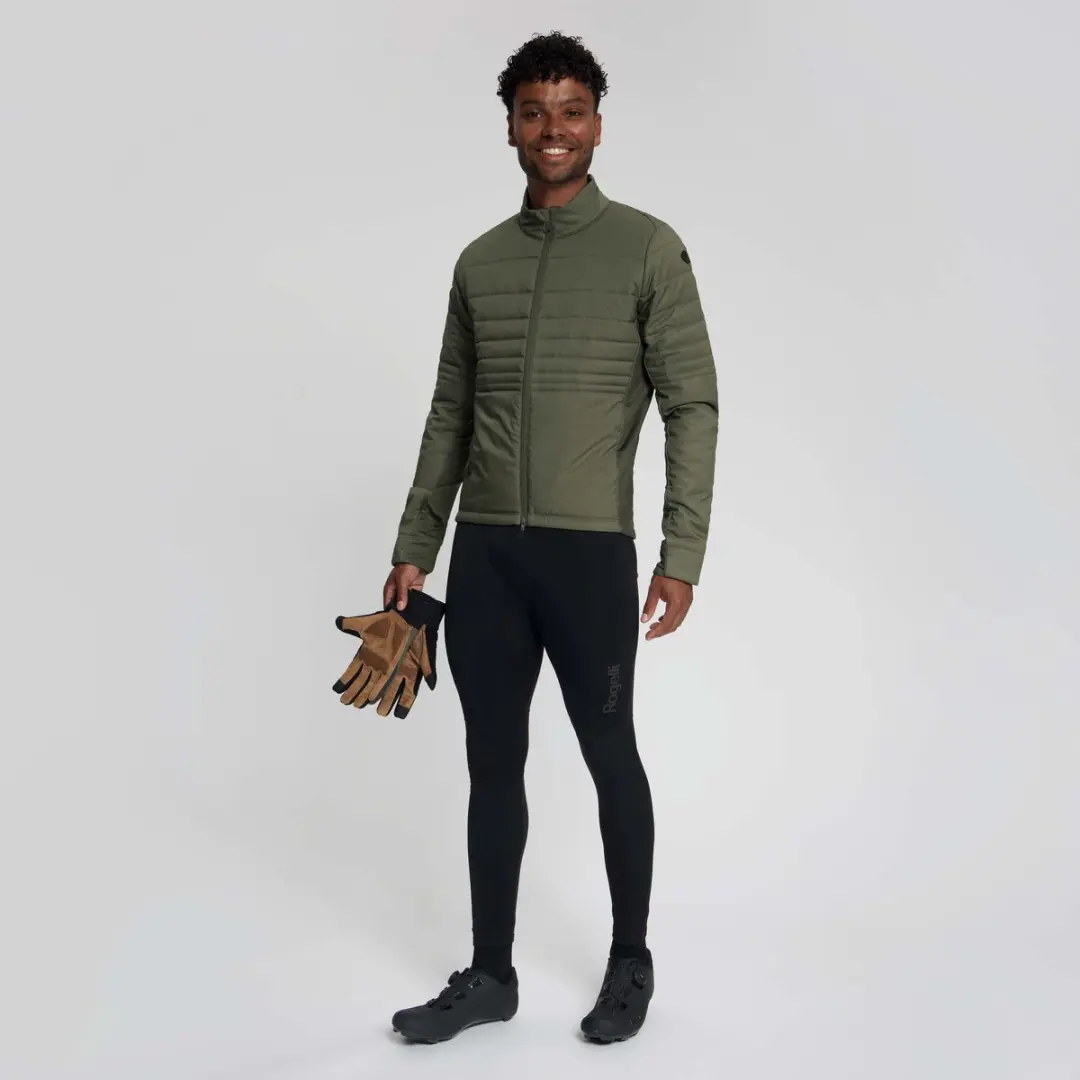 Rogelli Element Heren Fietsjack Winter - Groen - afbeelding 6 van 6