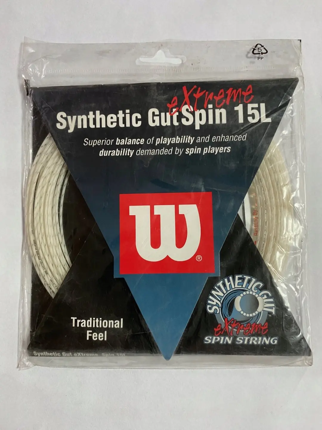 Wilson Synthetic Gut Extreme Spin 15L Tennis Snaar