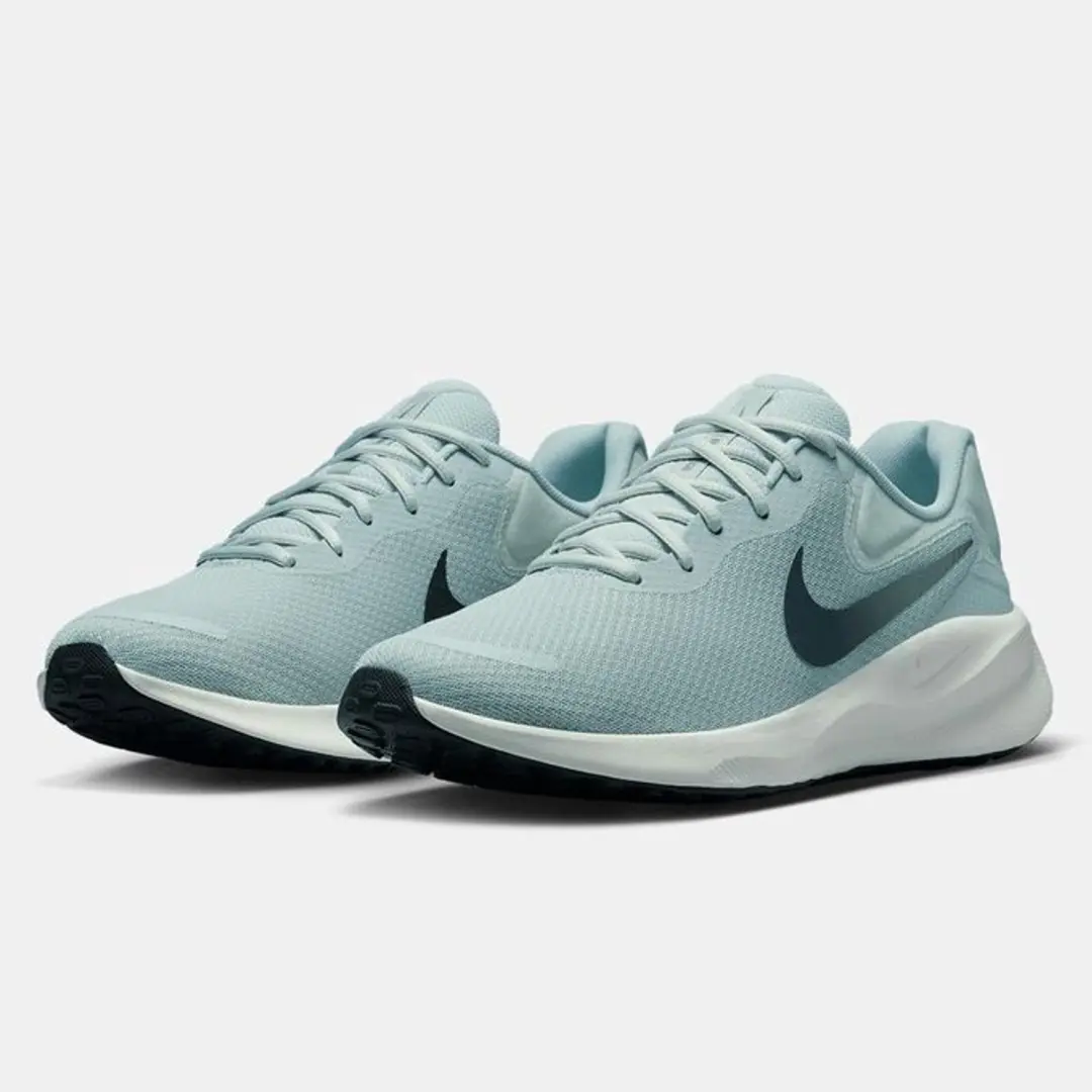 Nike Revolution 7 Hardloopschoenen Groen,Grijs EU 45 Man
