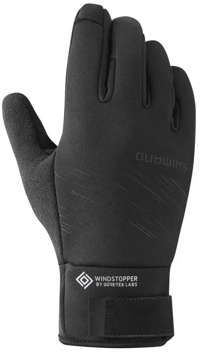 Shimano Windstopper Gore-Tex Handschoenen - Zwart M - afbeelding 6 van 6